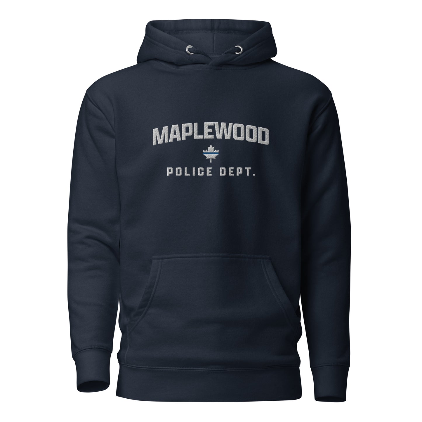 Maplewood Police Embroidered Unisex Premium Hoodie