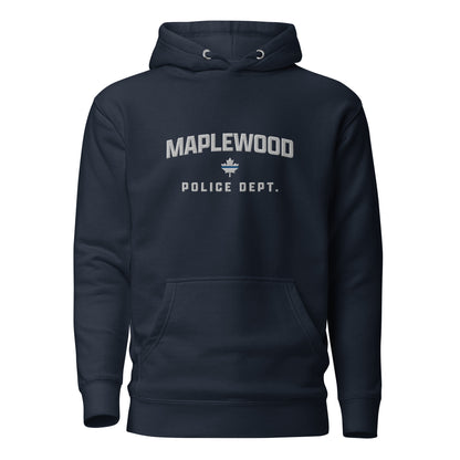 Maplewood Police Embroidered Unisex Premium Hoodie