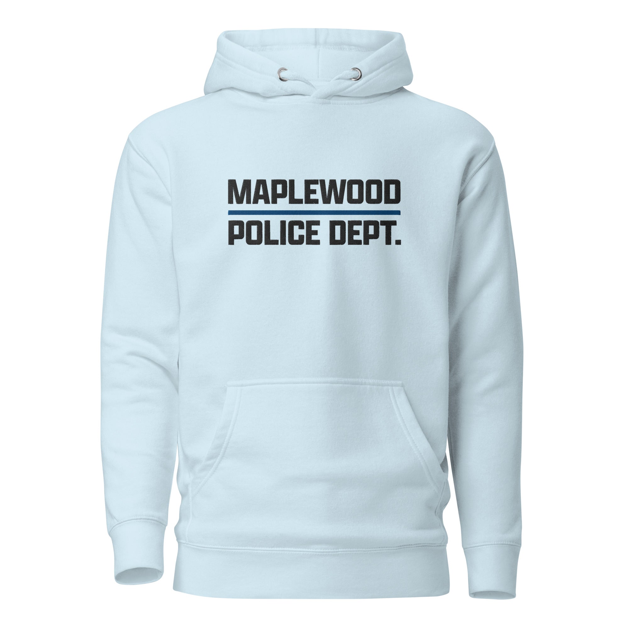 Maplewood Police Embroidered Adult Hoodie