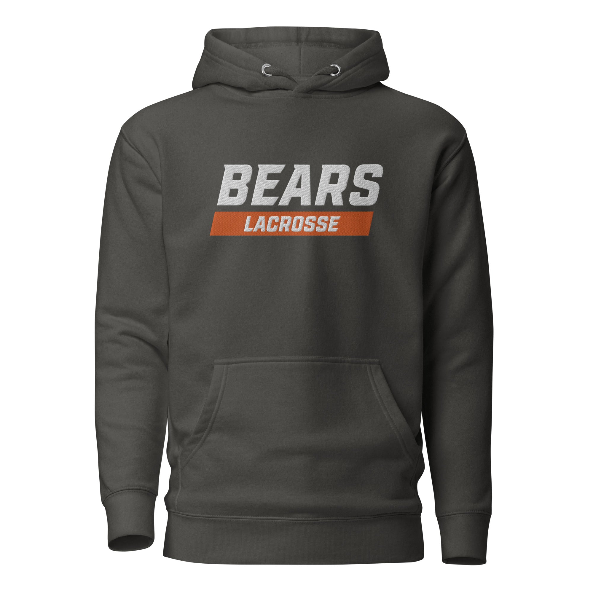 White Bear Lake Lacrosse Embroidered Adult Hoodie