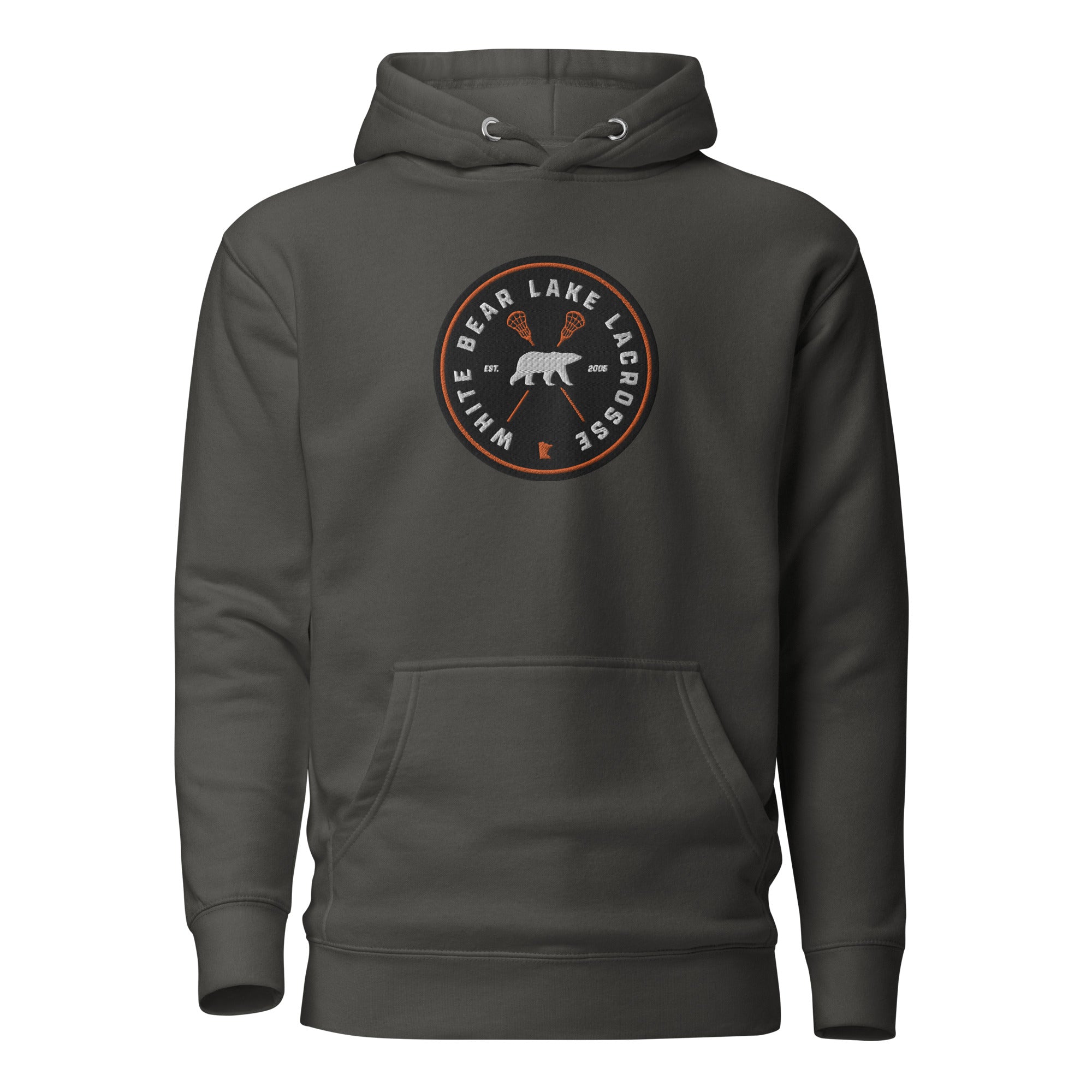 White Bear Lake Lacrosse Unisex Embroidered Hoodie