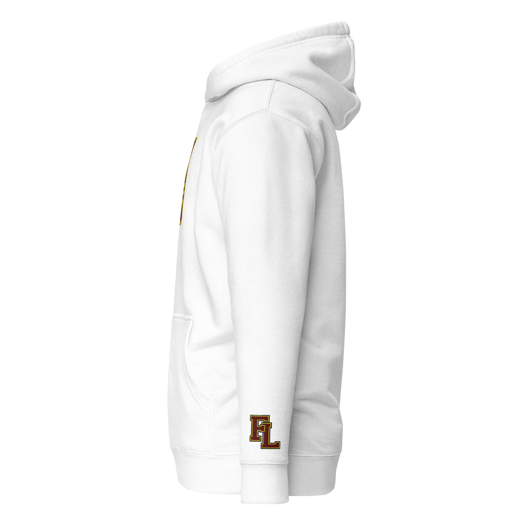 Forest Lake Hockey Shield Embroidered Hoodie