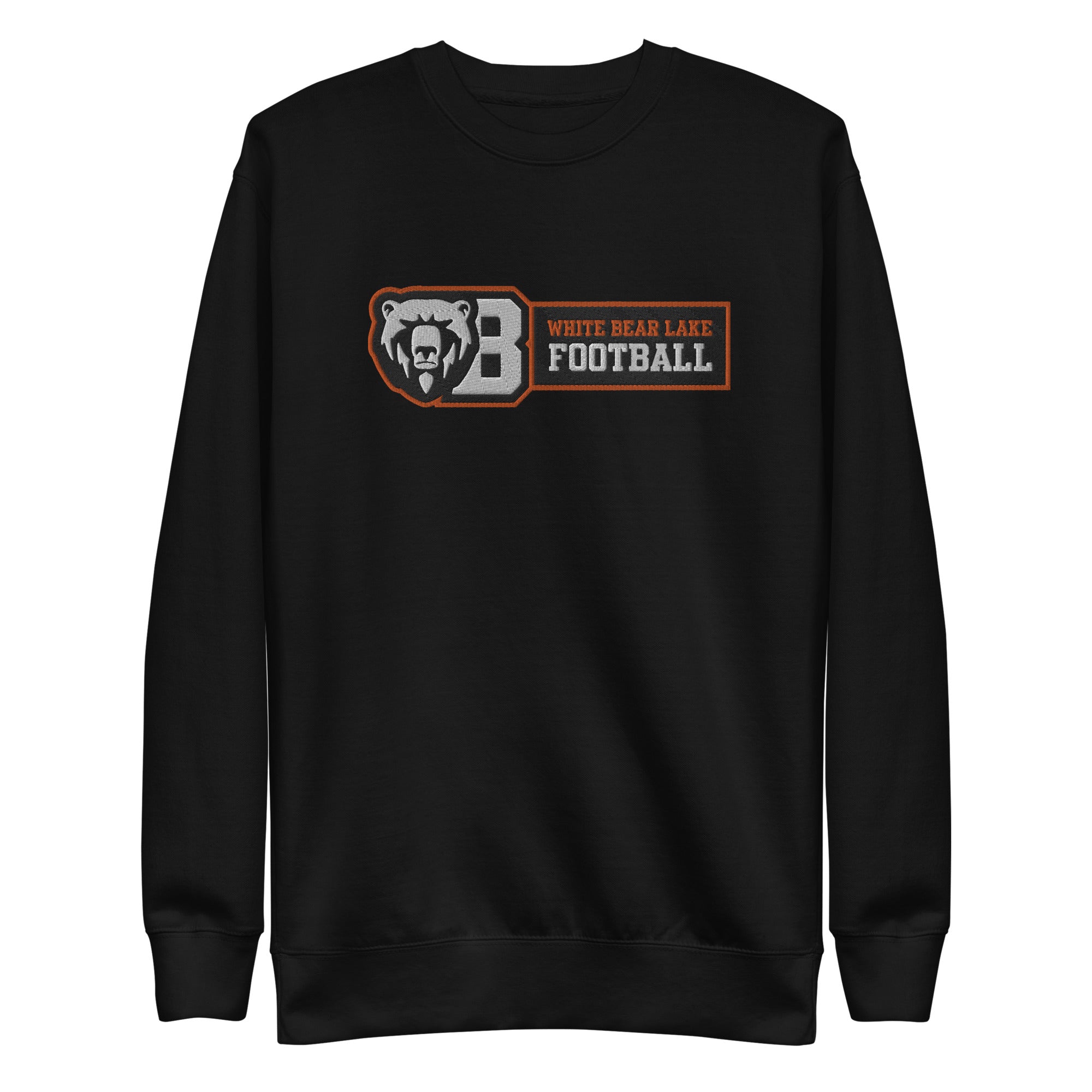 White Bear Lake Football Logo Premium Sweatshirt