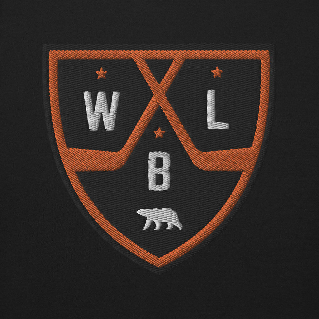 White Bear Lake Hockey Shield Embroidered Sweatshirt