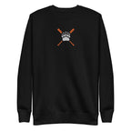 White Bear Lake Baseball Bear Paw Unisex Premium Sweatshirt