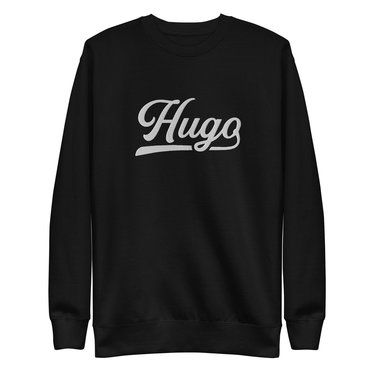 Hugo Embroidered Unisex Premium Sweatshirt