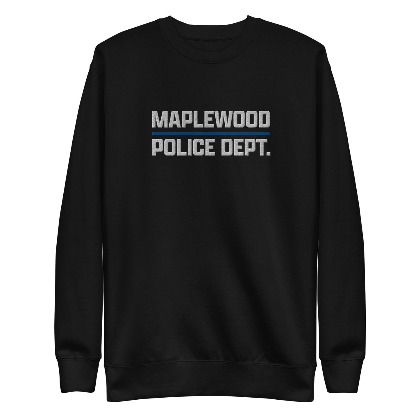 Maplewood Police Embroidered Unisex Premium Sweatshirt