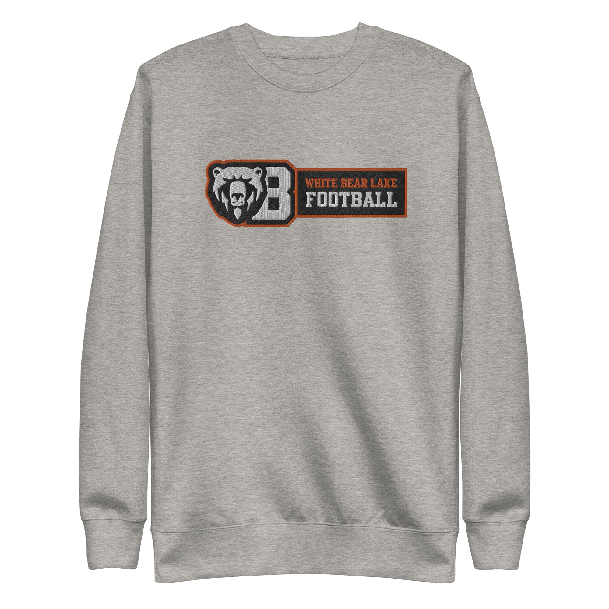 White Bear Lake Football Logo Premium Sweatshirt