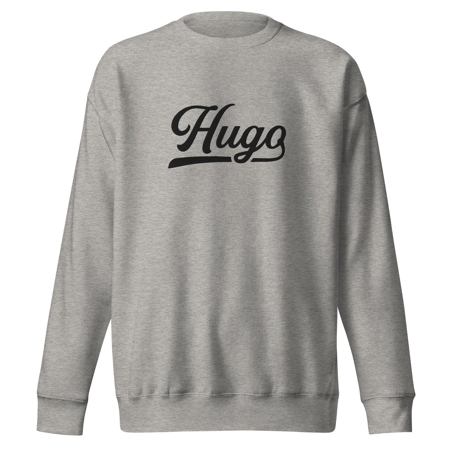 Hugo Embroidered Unisex Premium Sweatshirt