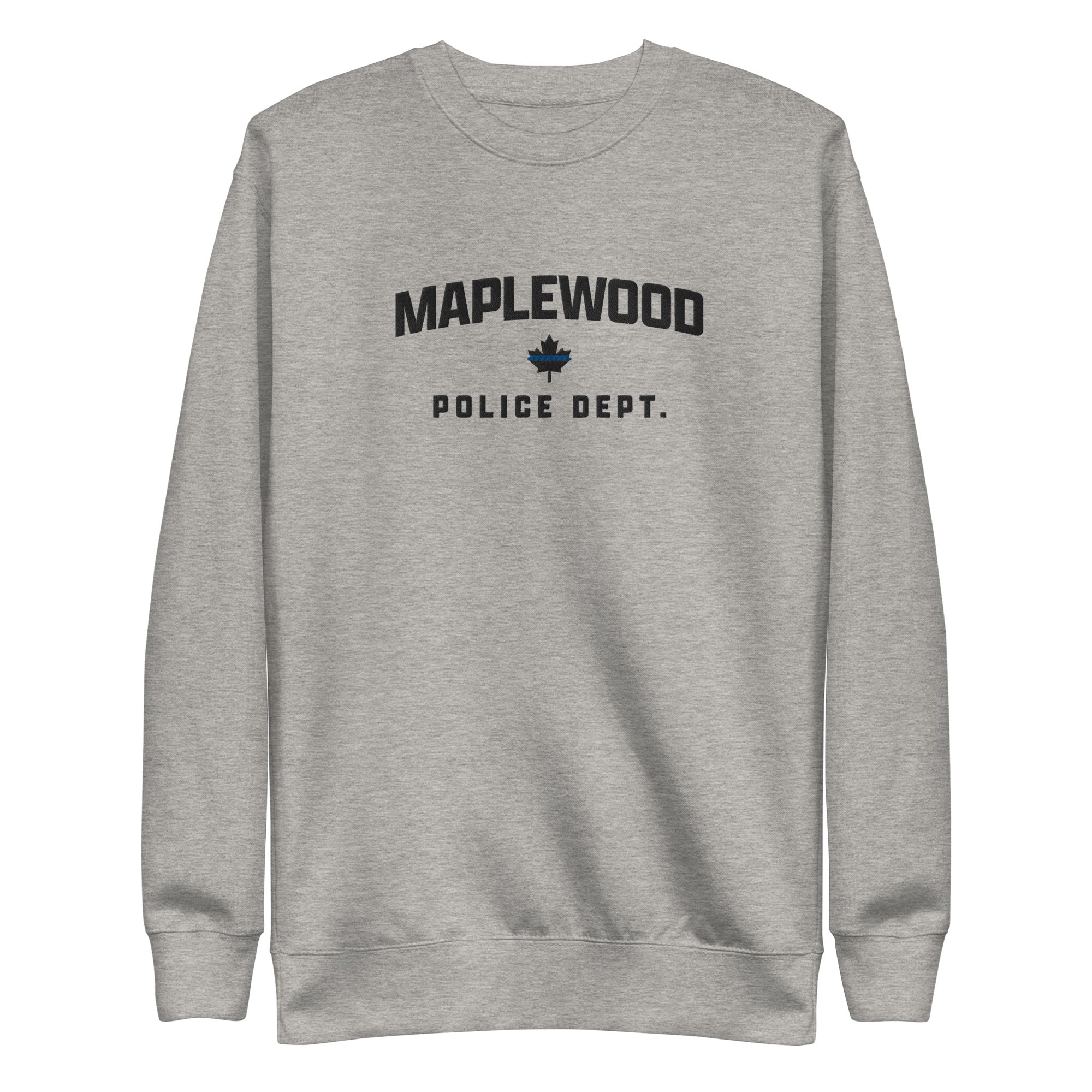 Maplewood Police Embroidered Unisex Premium Sweatshirt