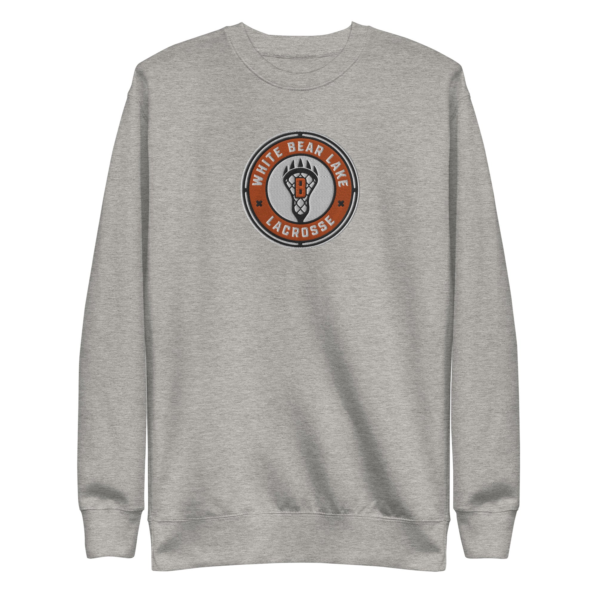 White Bear Lake Lacrosse Unisex Embroidered Premium Sweatshirt