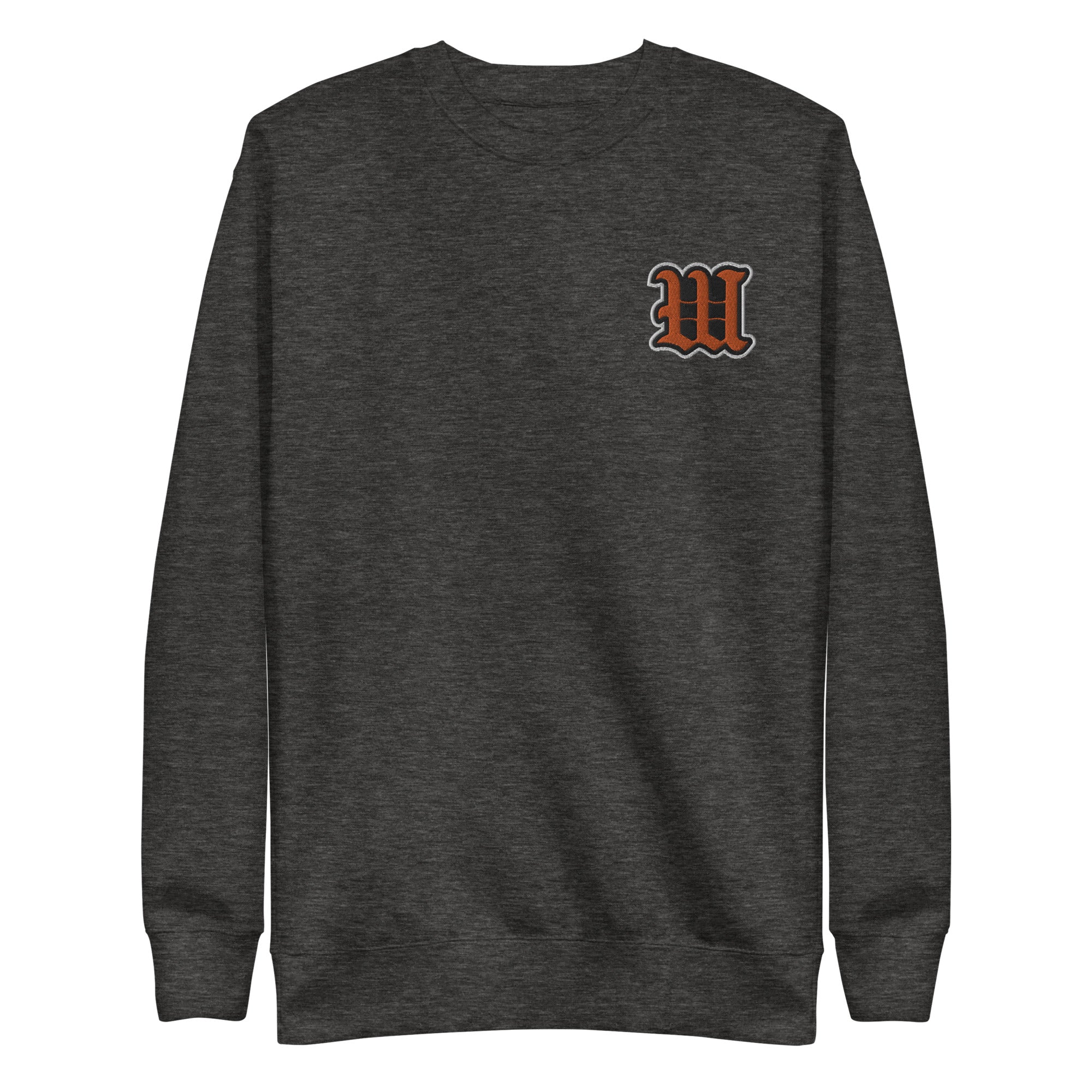 White Bear Lake Baseball Blackletter W Embroidered Sweatshirt