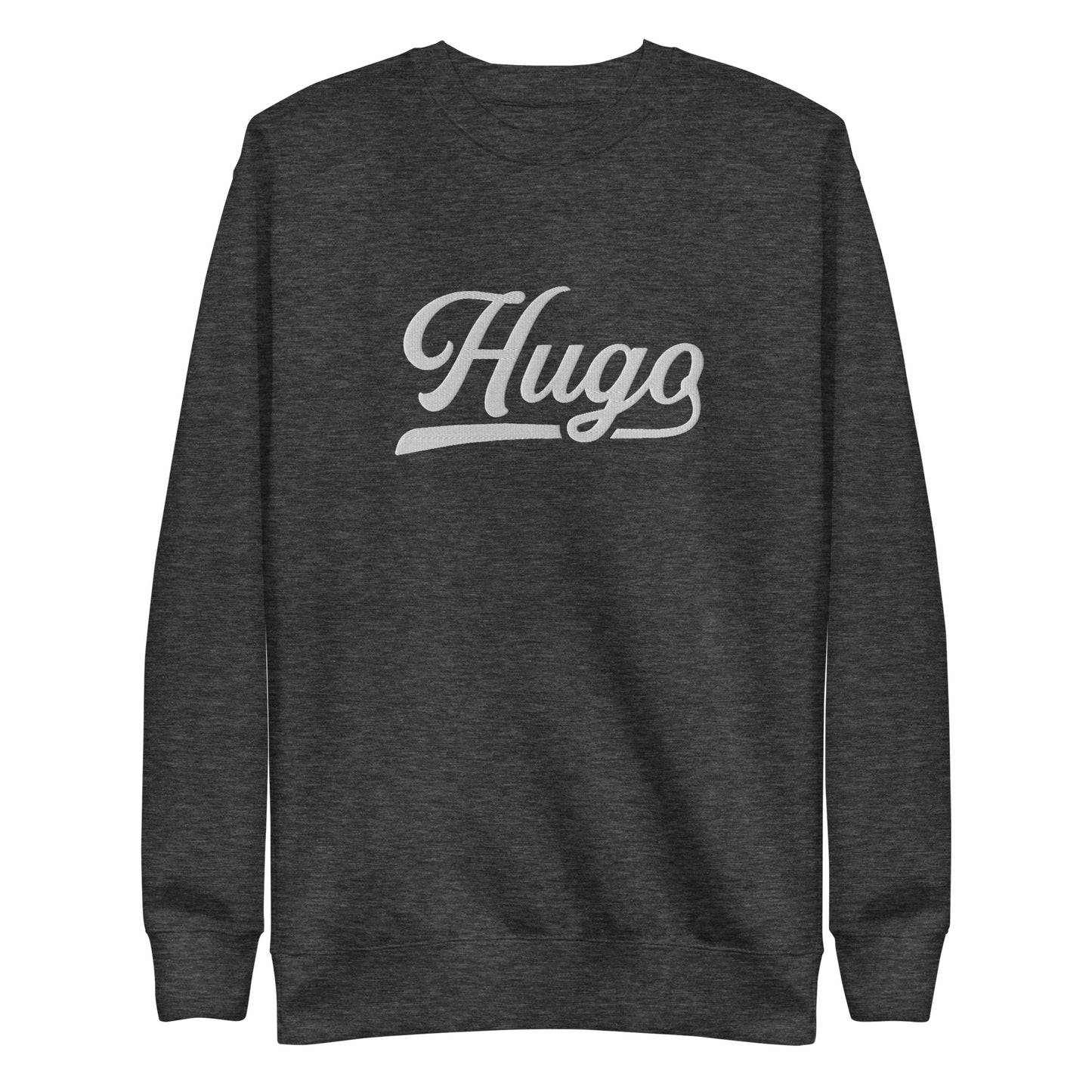 Hugo Embroidered Unisex Premium Sweatshirt