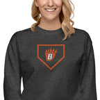 White Bear Lake Baseball Embroidered Unisex Premium Sweatshirt