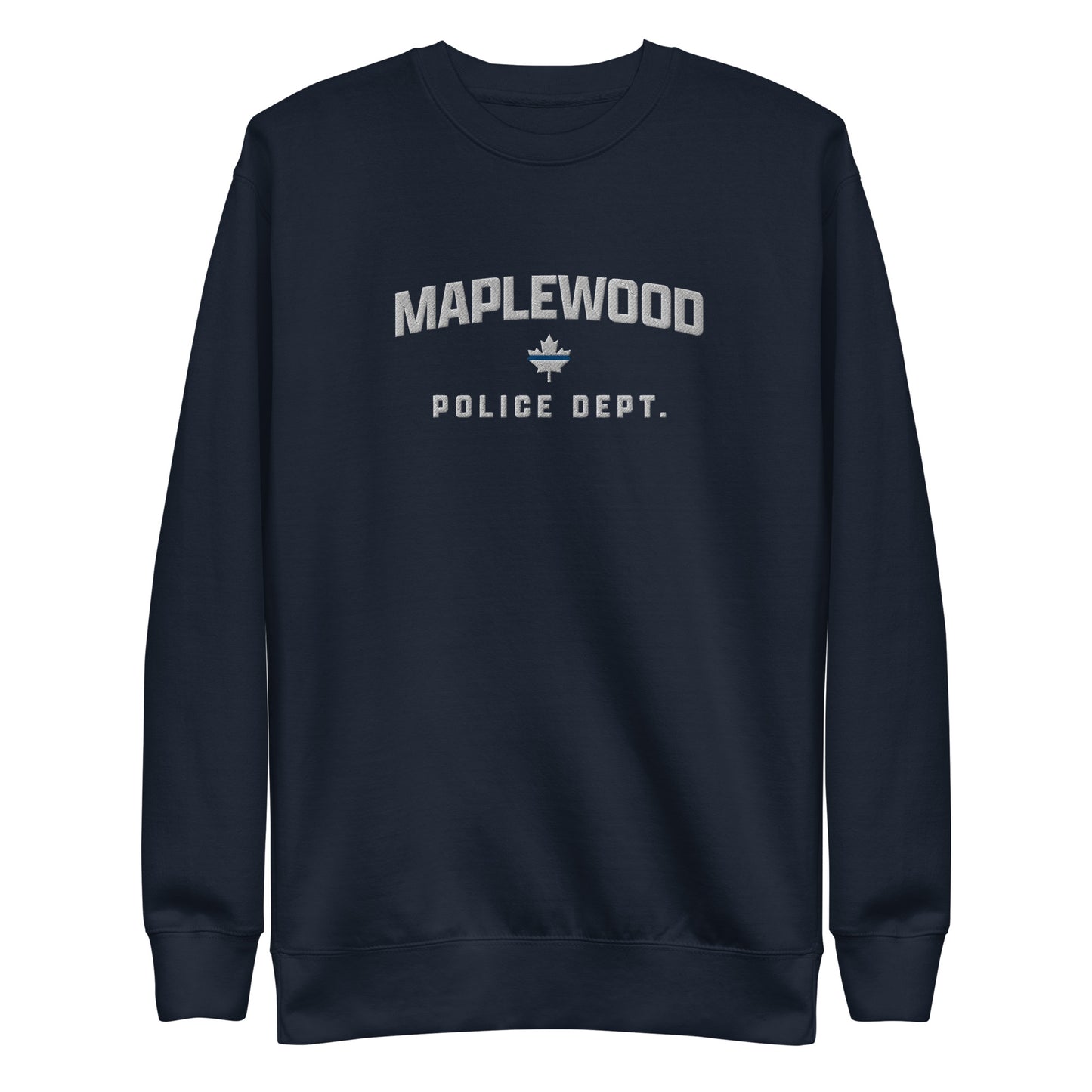 Maplewood Police Embroidered Unisex Premium Sweatshirt