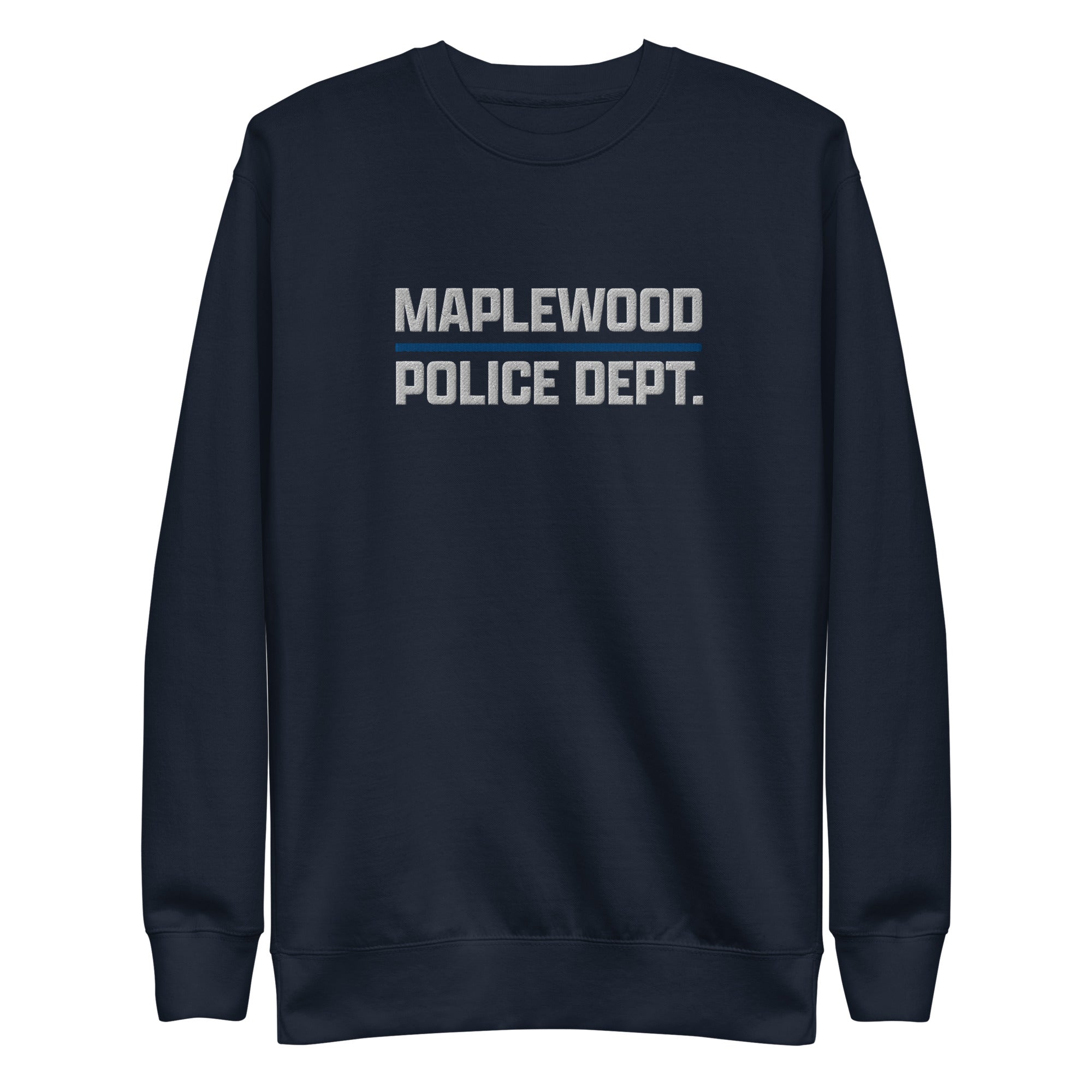 Maplewood Police Embroidered Unisex Premium Sweatshirt