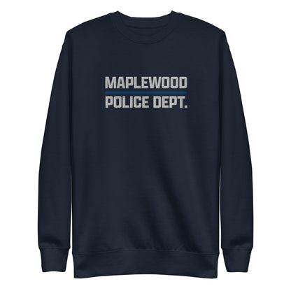 Maplewood Police Embroidered Unisex Premium Sweatshirt