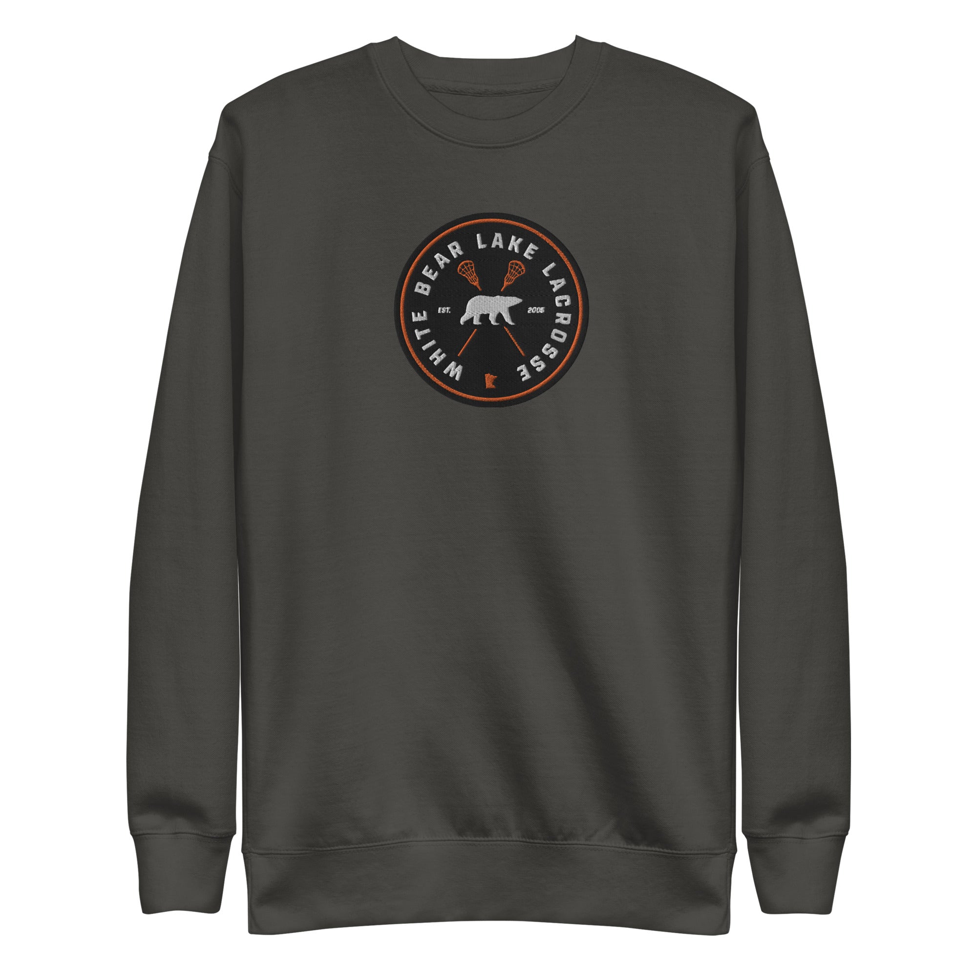 White Bear Lake Lacrosse Unisex Embroidered Premium Sweatshirt