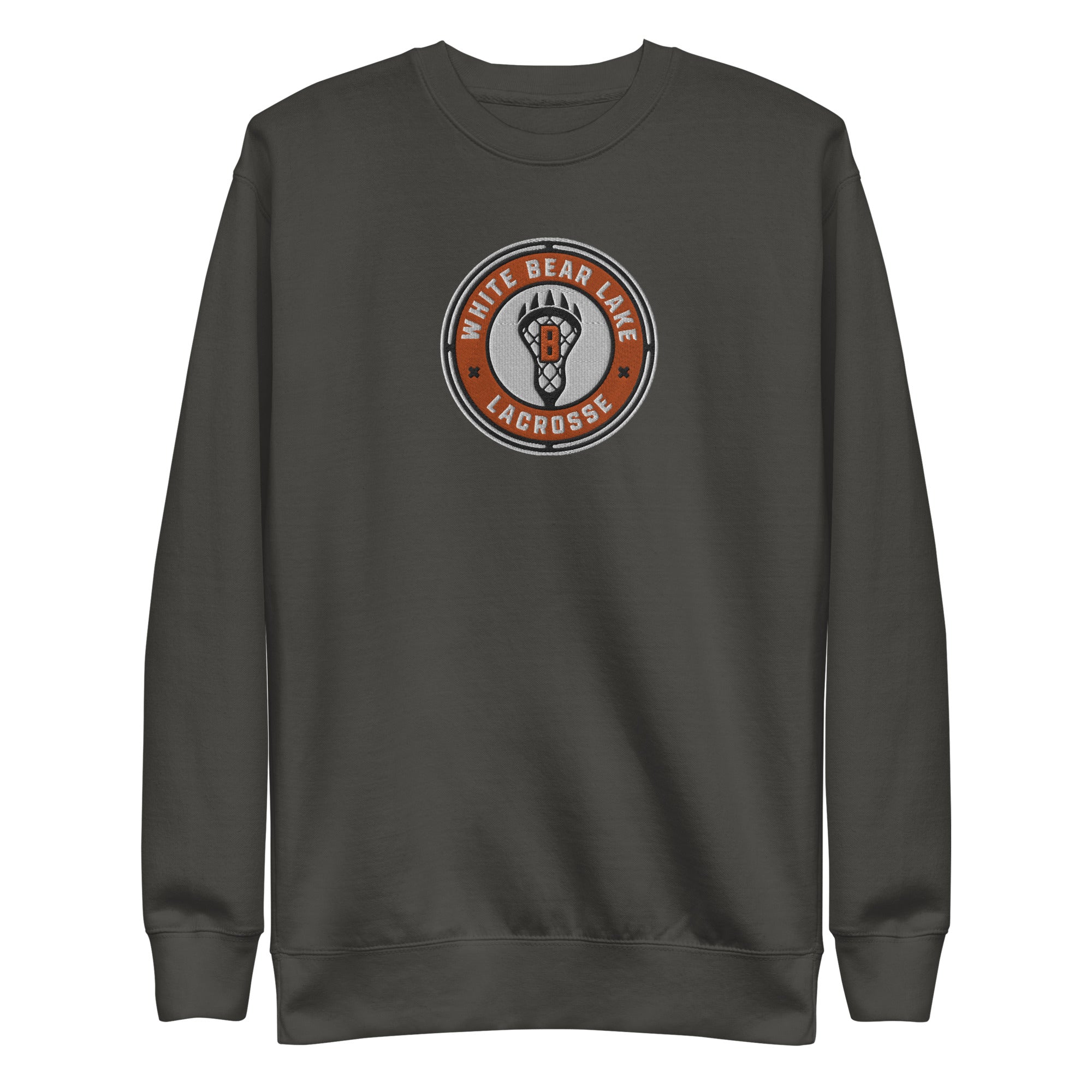 White Bear Lake Lacrosse Unisex Embroidered Premium Sweatshirt