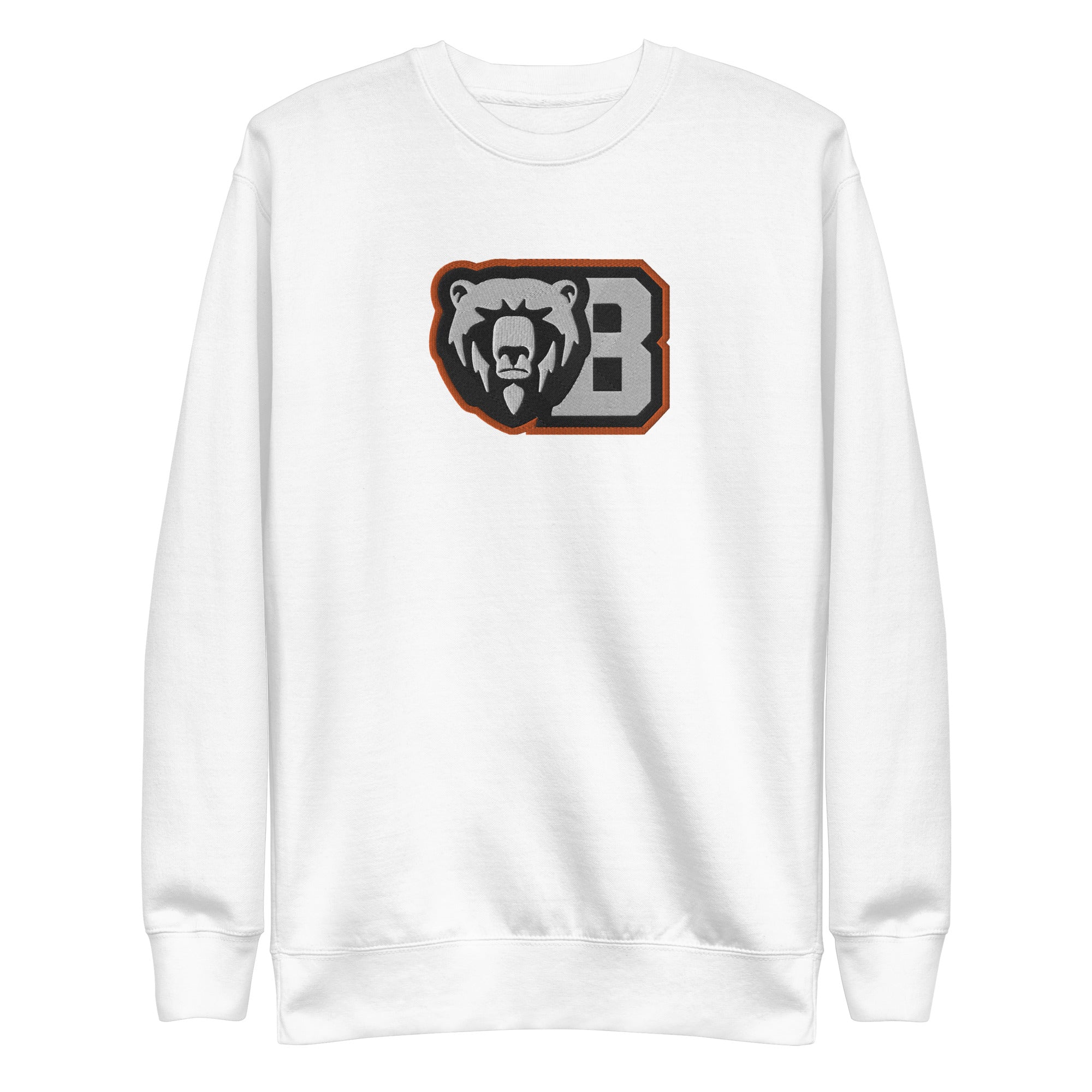 White Bear Lake Football Angry B Premium Sweatshirt