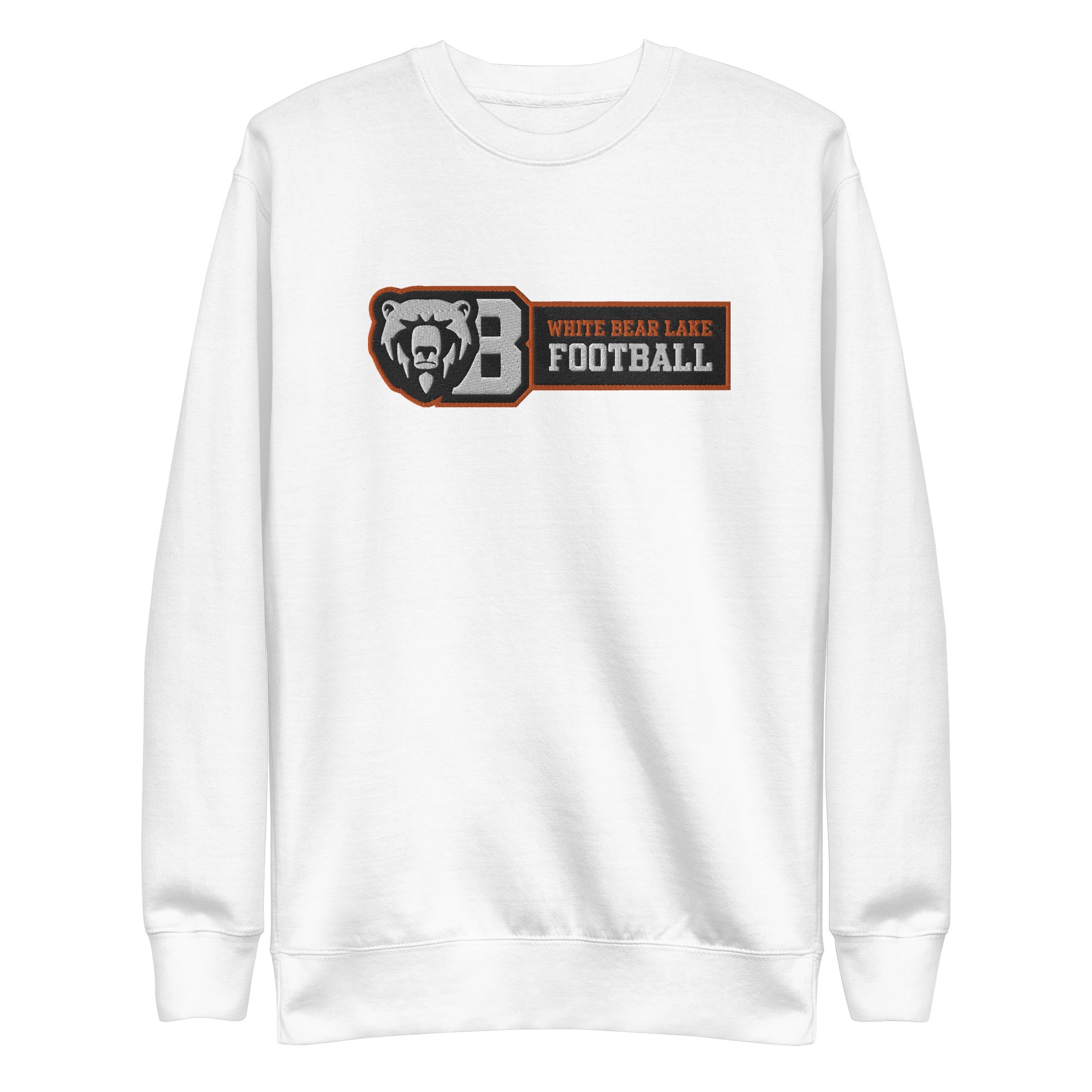 White Bear Lake Football Logo Premium Sweatshirt