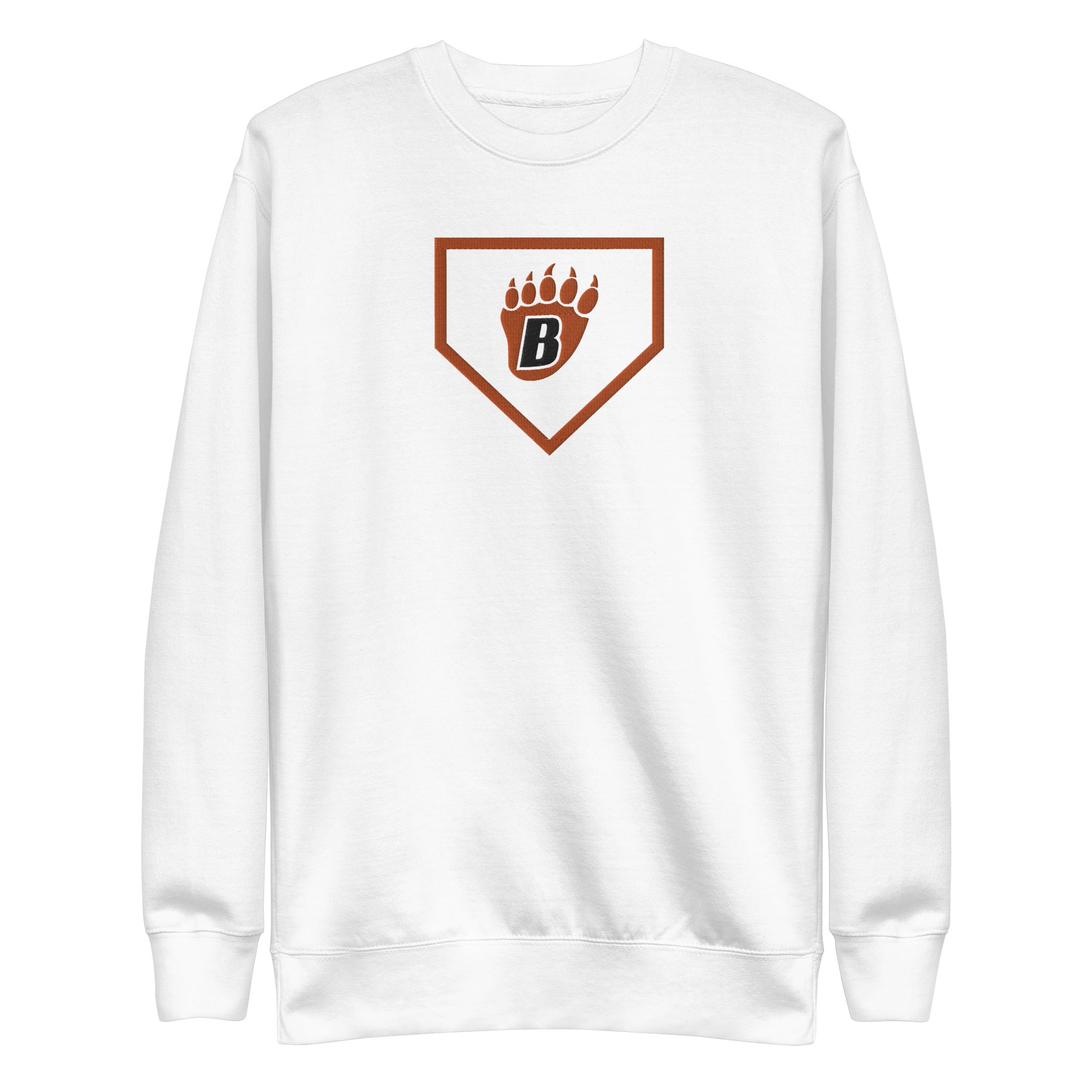 White Bear Lake Baseball Embroidered Unisex Premium Sweatshirt