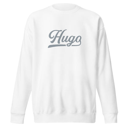 Hugo Embroidered Unisex Premium Sweatshirt