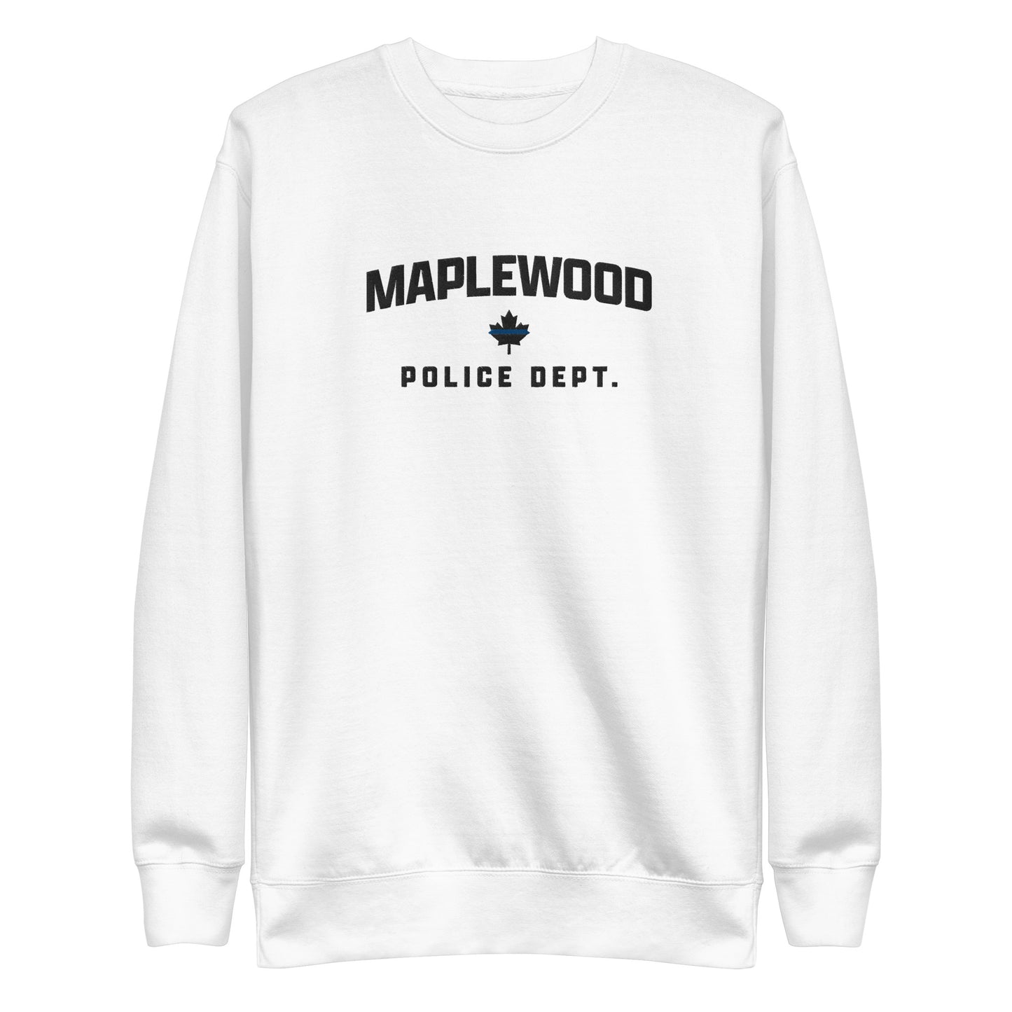 Maplewood Police Embroidered Unisex Premium Sweatshirt