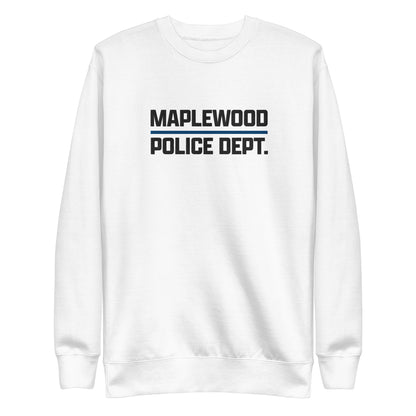 Maplewood Police Embroidered Unisex Premium Sweatshirt