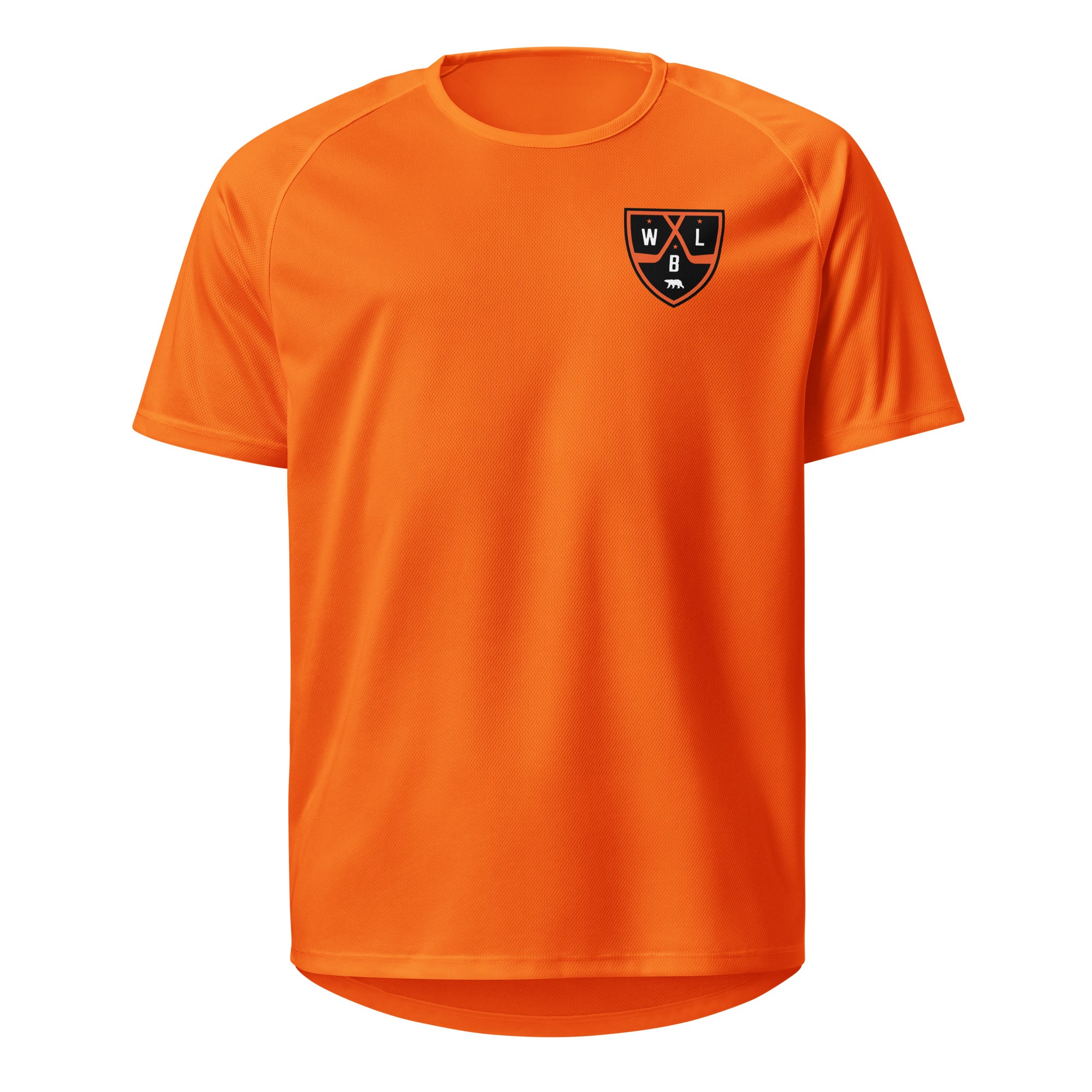 White Bear Lake Hockey Shield Unisex Performance Mesh Tee