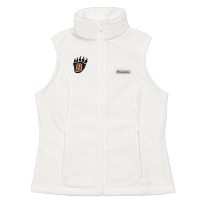 White Bear Lake Bear Paw Women’s Columbia Fleece Vest