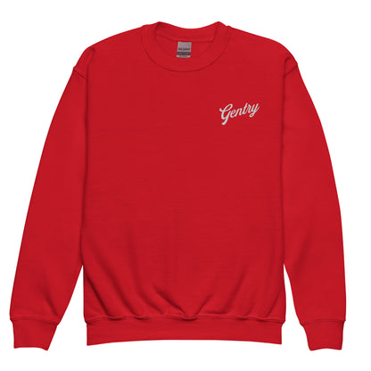 Gentry Academy Script Youth Crewneck Sweatshirt