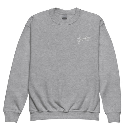 Gentry Academy Script Youth Crewneck Sweatshirt